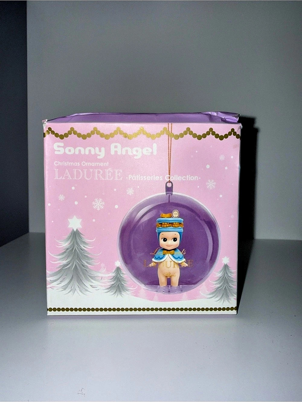 Ladurée Snow Angel Christmas Ornament Christmas Ornament Pink Purple